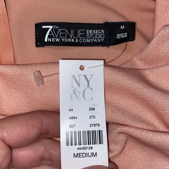 NWT Size M light pink blouse from New York and Company‎ - Picture 4 of 4